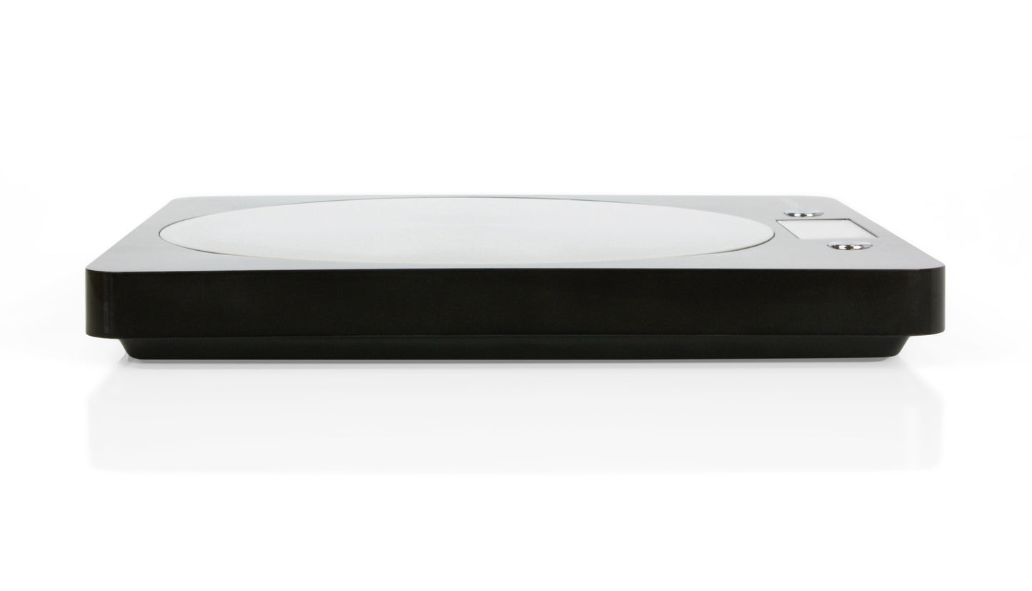 Salter Disc Digital Kitchen Scale 5kg Black & S/Steel