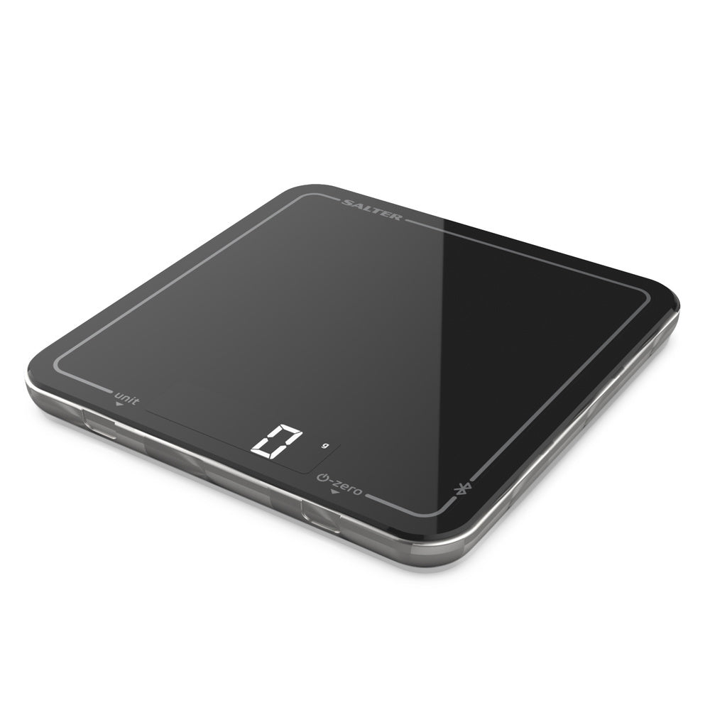 Salter Bluetooth Electronic Kitchen Scale 10kg - Black